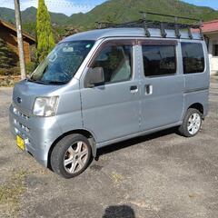 【大幅値下げ】スバルサンバー　車検　令和４年８月迄　ETC　キャリア　地デジカーナビ付　集中ドアロック　USB２口の画像