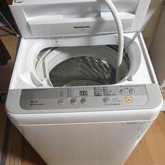 2016年製パナソニック　洗濯機　NA-F5089の画像