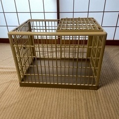 値下げ プラゲージ　ペットゲージ　小型犬用の画像
