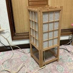 旅館にあるような行燈です。