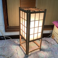 旅館にあるような行燈です。の画像