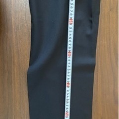 スーツ　ブラック/柄無し/就活/万能/スラックス2本付きの画像