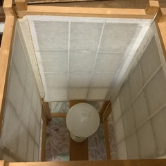 旅館にあるような行燈です。の画像
