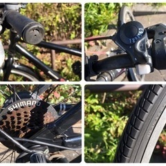 ブリヂストン BRIDGESTONE SHL474 [子ども用自転車 シュライン 24型 外装7段変速 E.Xブラック]の画像