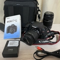 Canon EOS Kiss X5 ダブルズームキット 一眼レフ