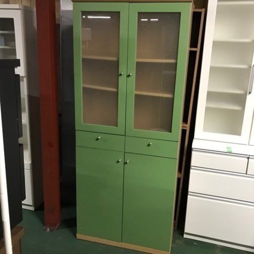 オシャレ黄緑　棚