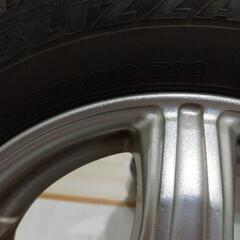 ブリジストンスタッドレス4本セットの画像