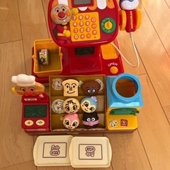 アンパンマン　レジスター　パン屋さん　おもちゃの画像