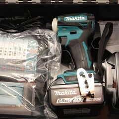 未使用 makita マキタ 18V 6.0Ah インパクトドライバー TD172DRGX 青 (D4262kkwxY)