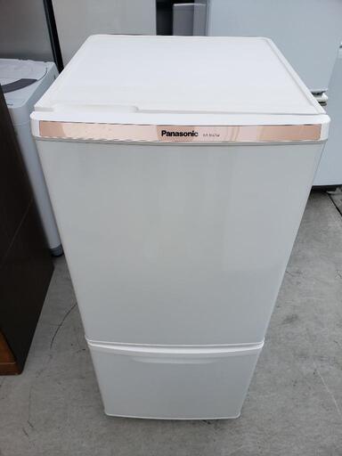 ☆美品☆ Panasonic パナソニック 2ドア ノンフロン冷凍冷蔵庫  138L NR-B147W-W ホワイト  2015年製\n\n