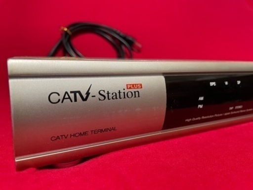 ◼️CATV-Station PLUS◼️ケーブルテレビホームターミナル◼️研究用・試験用◼️リモコン付！◼️通電確認済◼️ご理解ある方！