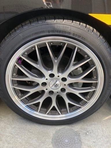 マルチフォルケッタ　18インチ　pcd114.3 ロクサーニ