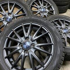 軽自動車サイズ15インチアルミ☆スタッドレスセット！15x4.5...