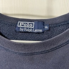 polo ラルフローレン　スウェット　トレーナー　ネイビーLLの画像