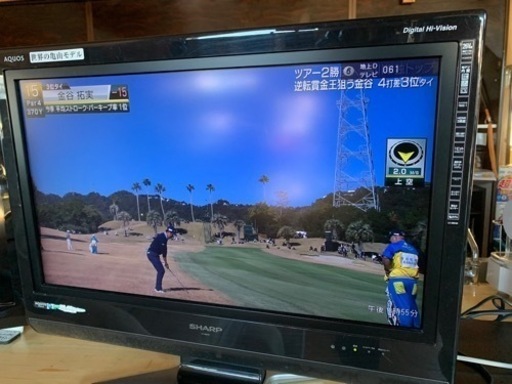 シャープ　26型液晶テレビ