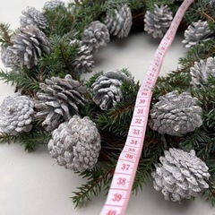 【新品】🎄クリスマス🎄松ぼっくりのクリスマスリースの画像