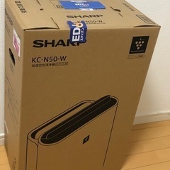 SHARP  プラズマクラスター加湿空気清浄機KC-N50W