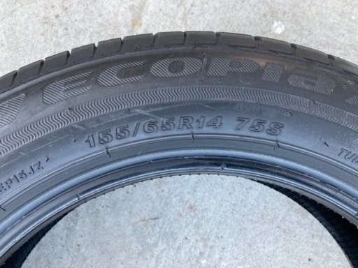 ブリヂストン　ECOPIA EP150 155/65R14 75S 4本　21年3月製造分　Nシリーズ14インチ