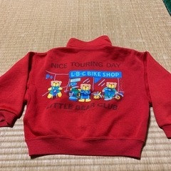 裏起毛トレーナー１００センチ①の画像