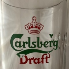 ビールジョッキ　Carlsbergの画像