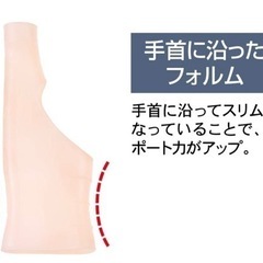 【値下げ】手首ゲルサポーターの画像
