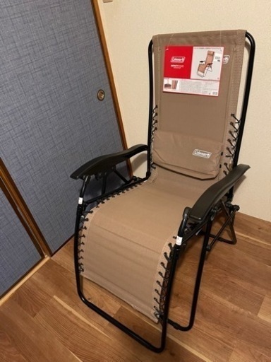 Coleman インフィニティチェア ベージュ ほぼ新品