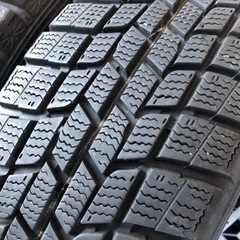 トヨタ純正 175/65R15 グッドイヤー スタッドレスホイールセット PCD100 4穴 iQ アクア カローラ アクシオ フィールダー スペイド ポルテ ヴィッツ の画像