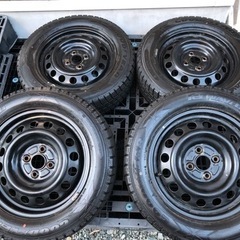 トヨタ純正 175/65R15 グッドイヤー スタッドレスホイー...