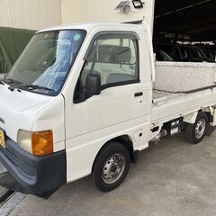 平成12年　サンバー　軽トラック　パワーゲート　車検　令和4年10月の画像