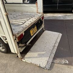 平成12年　サンバー　軽トラック　パワーゲート　車検　令和4年10月の画像