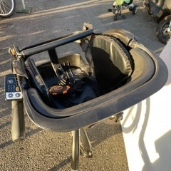 チャイルドシート付電動アシスト自転車　クロ（20インチ）パナソニックの画像