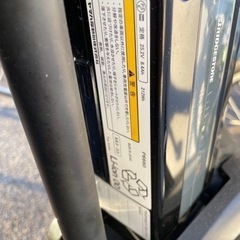 チャイルドシート付電動アシスト自転車　クロ（20インチ）ブリジストンの画像