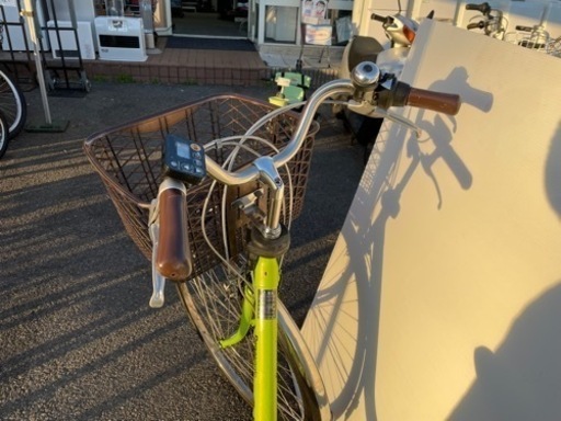 電動アシスト自転車　緑（26インチ）パナソニック