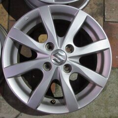 スズキ純正14インチアルミホイール中古品の画像