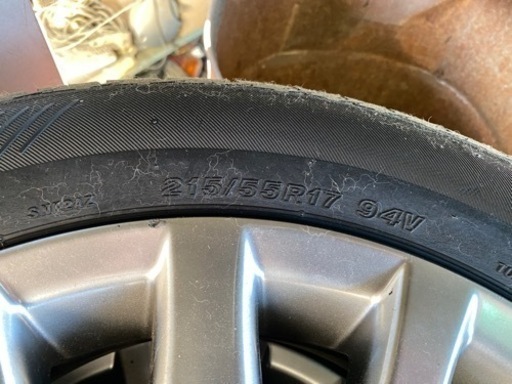 215/50R17 215/55R17  クラウン純正　アルミホイール