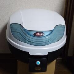 NBS リアボックス ホワイトxブルー 32L 
