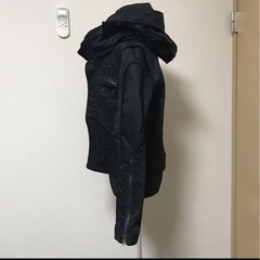レディース　ジャケット ライダースジャケット バイクウエア バイクジャケット　ブルゾン38 Mの画像