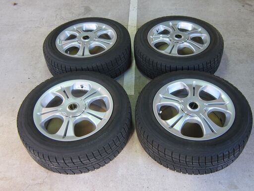 215/60R17スタッドレスタイヤ＆ホイール　4本セット美品良好