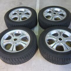 215/60R17スタッドレスタイヤ＆ホイール　4本セット美品良好