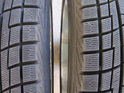215/60R17スタッドレスタイヤ＆ホイール　4本セット美品良好