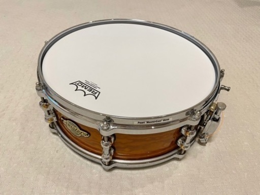 【美品】Pearl スネア Masters PREMIUM MAPLE