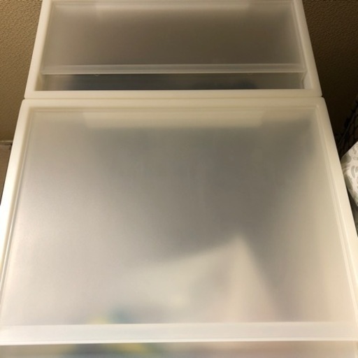 【値引交渉可】衣装ケース　無印良品　2つ