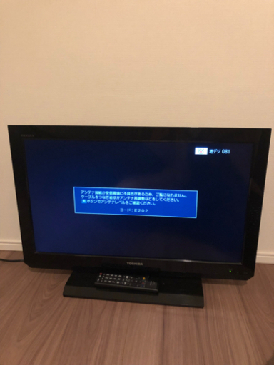 TOSHIBA REGZA 26インチテレビ
