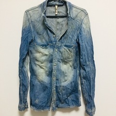 N/07 wrinkle denim jacket "crash&repair"