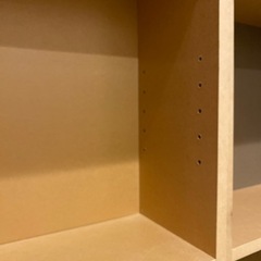 可変式棚　本棚　飾り棚(2セット)の画像