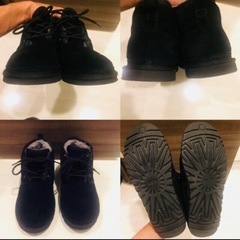 UGG アグ NEUMELニューメル レースアップ ショートブーツ スニーカーの画像
