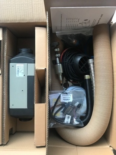 FFヒーター 2KW 12V Webasto 相当     RV取付フルキット