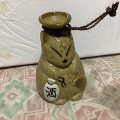 とても可愛いキツネの酒器セット、値下げしました。の画像
