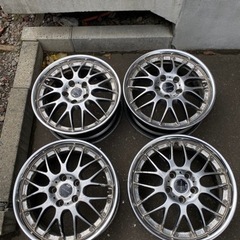 ワーク　ターミスト　レザックス　17インチ　腐食多数有り。ドリフ...