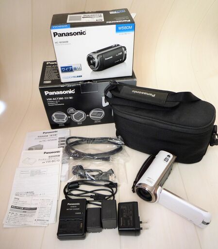 ☆パナソニック Panasonic HC-W580M デジタルハイビジョンビデオカメラ◆アクセサリーキットセットVW-ACT380付
